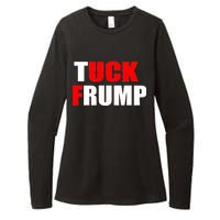 Tuck Frump Anti Trump Womens CVC Long Sleeve Shirt