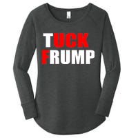 Tuck Frump Anti Trump Women's Perfect Tri Tunic Long Sleeve Shirt