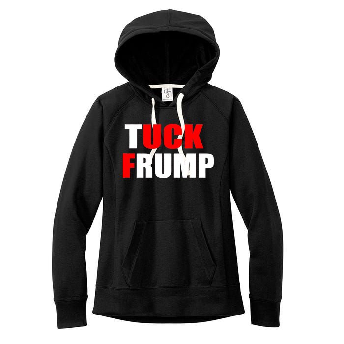 Tuck Frump Anti Trump Women's Fleece Hoodie