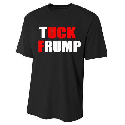 Tuck Frump Anti Trump Performance Sprint T-Shirt