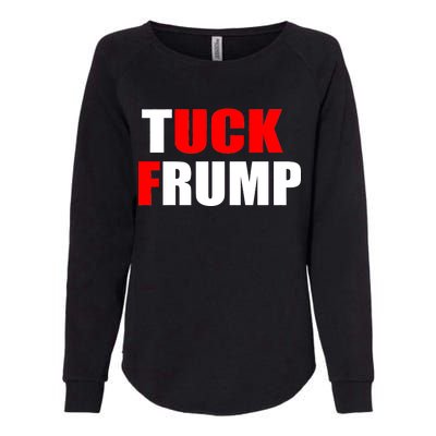 Tuck Frump Anti Trump Womens California Wash Sweatshirt