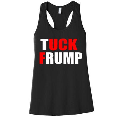 Tuck Frump Anti Trump Women's Racerback Tank