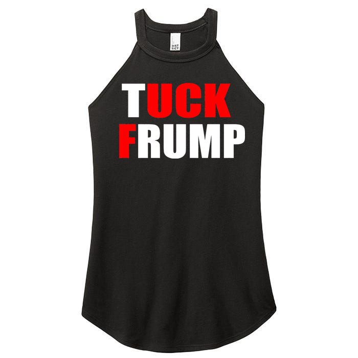 Tuck Frump Anti Trump Women's Perfect Tri Rocker Tank