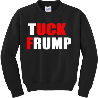 Tuck Frump Anti Trump Kids Sweatshirt