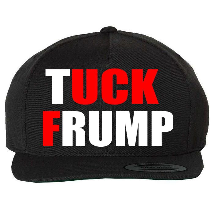 Tuck Frump Anti Trump Wool Snapback Cap