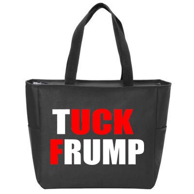 Tuck Frump Anti Trump Zip Tote Bag