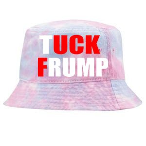 Tuck Frump Anti Trump Tie-Dyed Bucket Hat