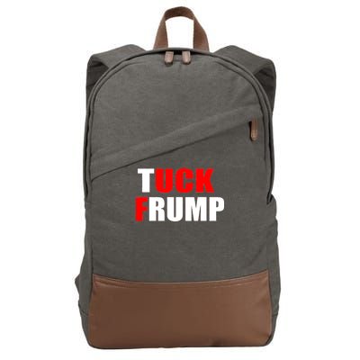 Tuck Frump Anti Trump Cotton Canvas Backpack