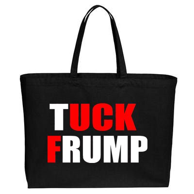 Tuck Frump Anti Trump Cotton Canvas Jumbo Tote