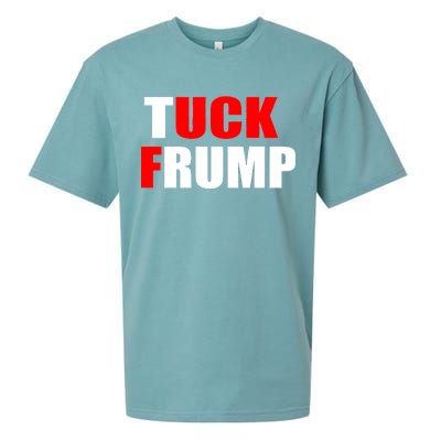 Tuck Frump Anti Trump Sueded Cloud Jersey T-Shirt