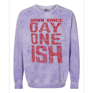 The Usos Down Since Day One ISH Colorblast Crewneck Sweatshirt