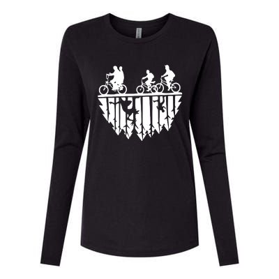 The Upside Down World Womens Cotton Relaxed Long Sleeve T-Shirt