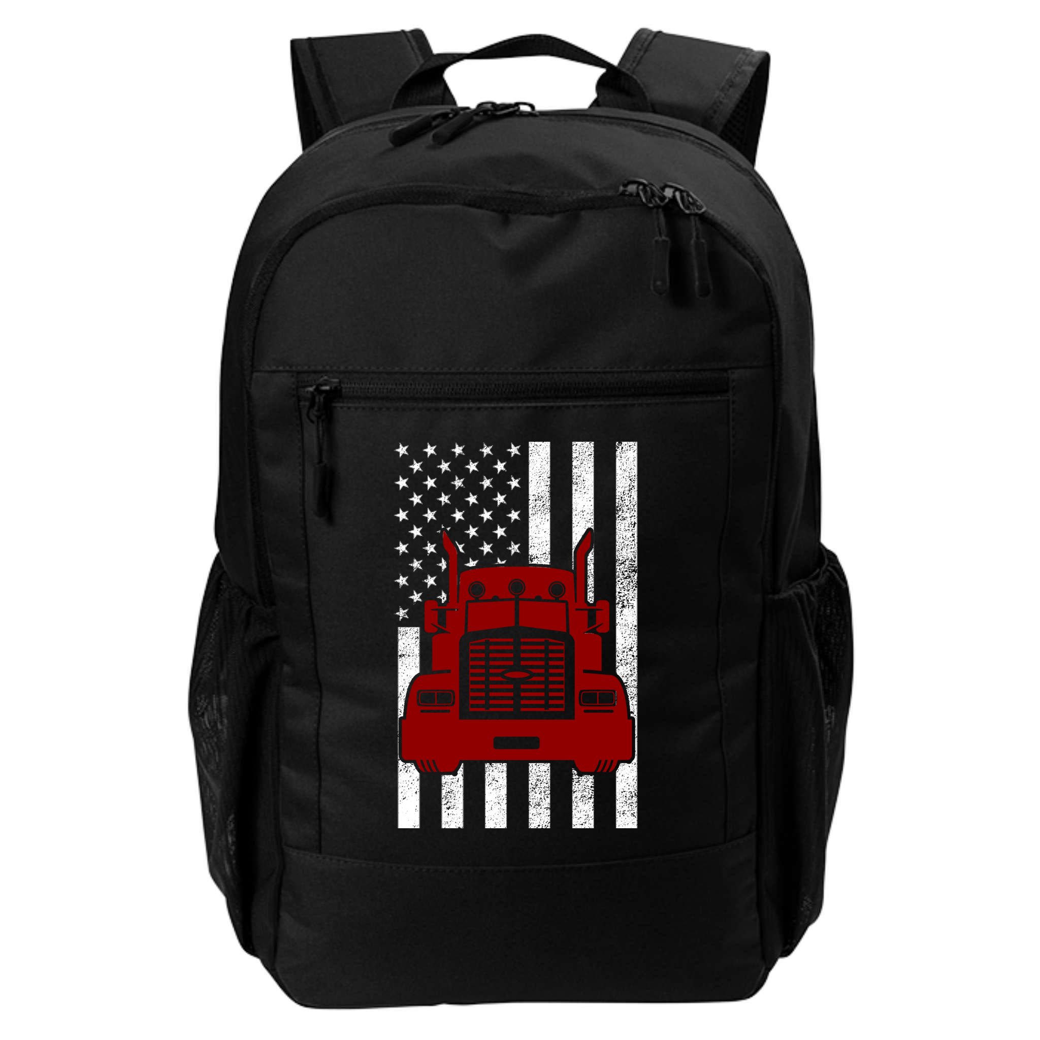 American Trucker USA Flag Backpack