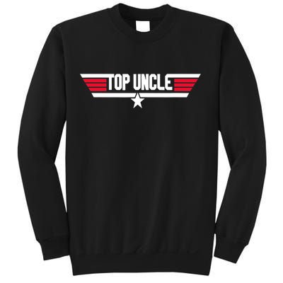Top Uncle Funny Uncle 80s Father's Day Gift Sweatshirt