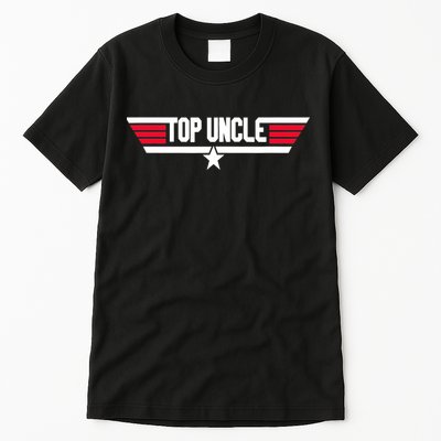 Top Uncle Funny Uncle 80s Father's Day Gift Tall T-Shirt