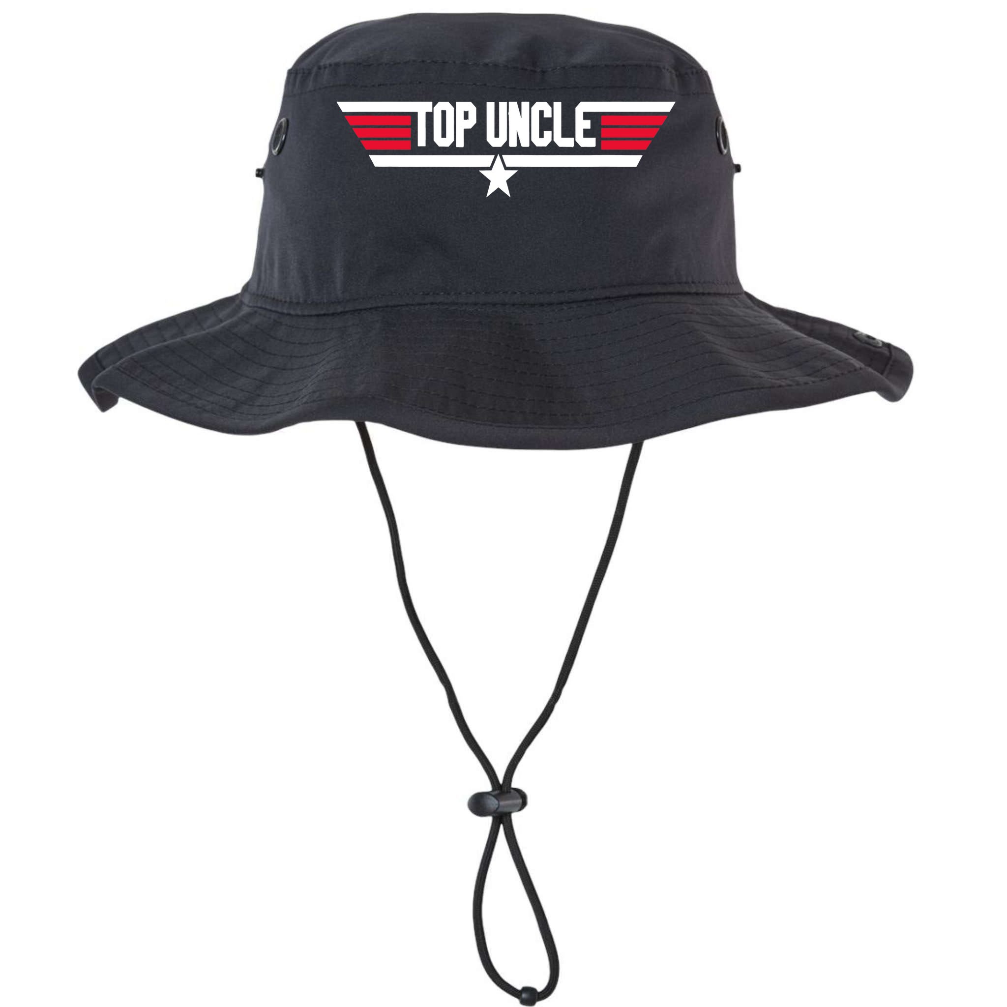 Top Uncle Funny Uncle 80s Father's Day Gift Bucket Hat