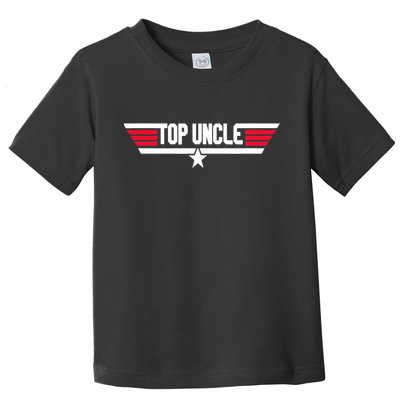 Top Uncle Funny Uncle 80s Father's Day Gift Toddler T-Shirt