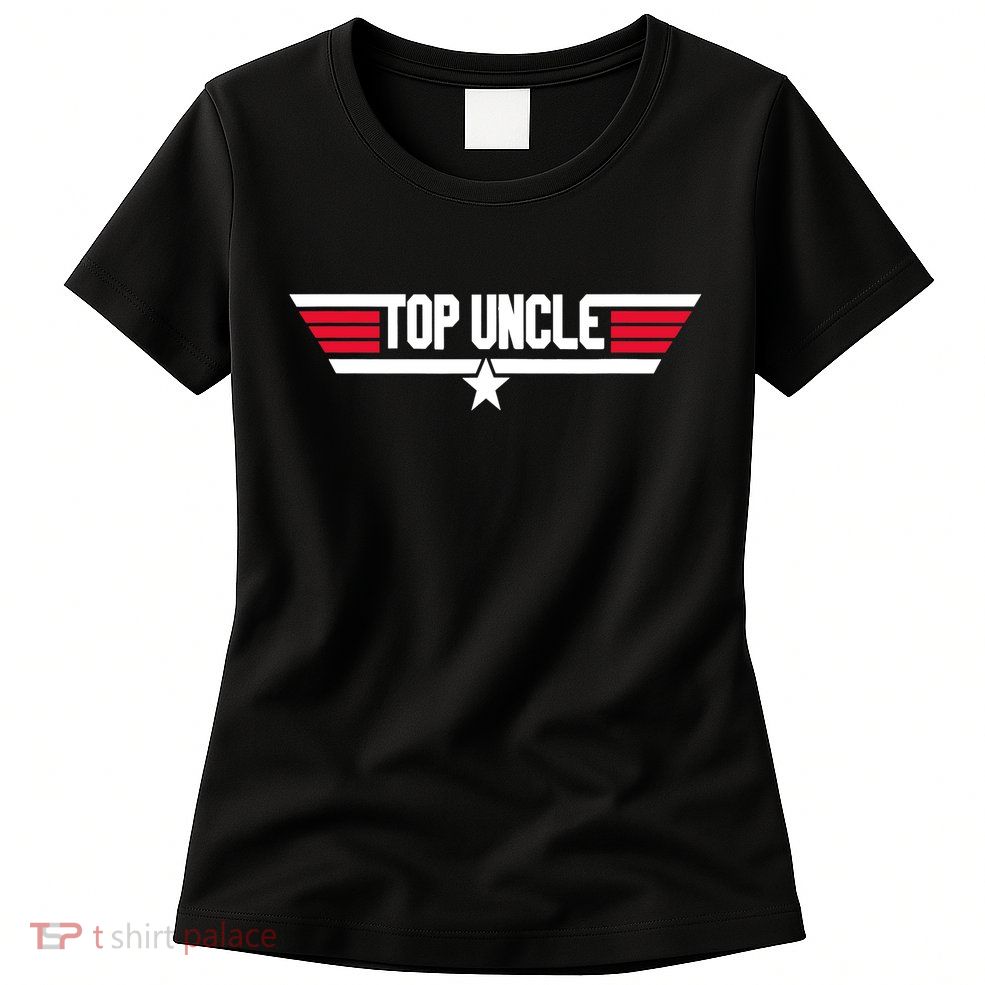 Top Uncle Funny Uncle 80s Father's Day Gift Womens T-Shirt