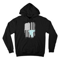 Tornado Us Flag Hurricane Storm Tornado Chaser Hoodie