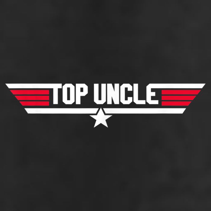 Top Uncle Funny Uncle 80s Father's Day Gift 7 Panel Mesh Trucker Snapback Hat
