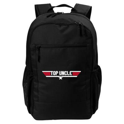 Top Uncle Funny Uncle 80s Father's Day Gift Backpack