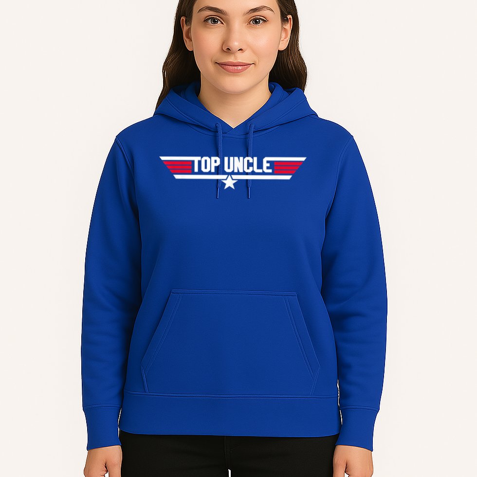 Top Uncle Funny Uncle 80s Father's Day Gift Hoodie