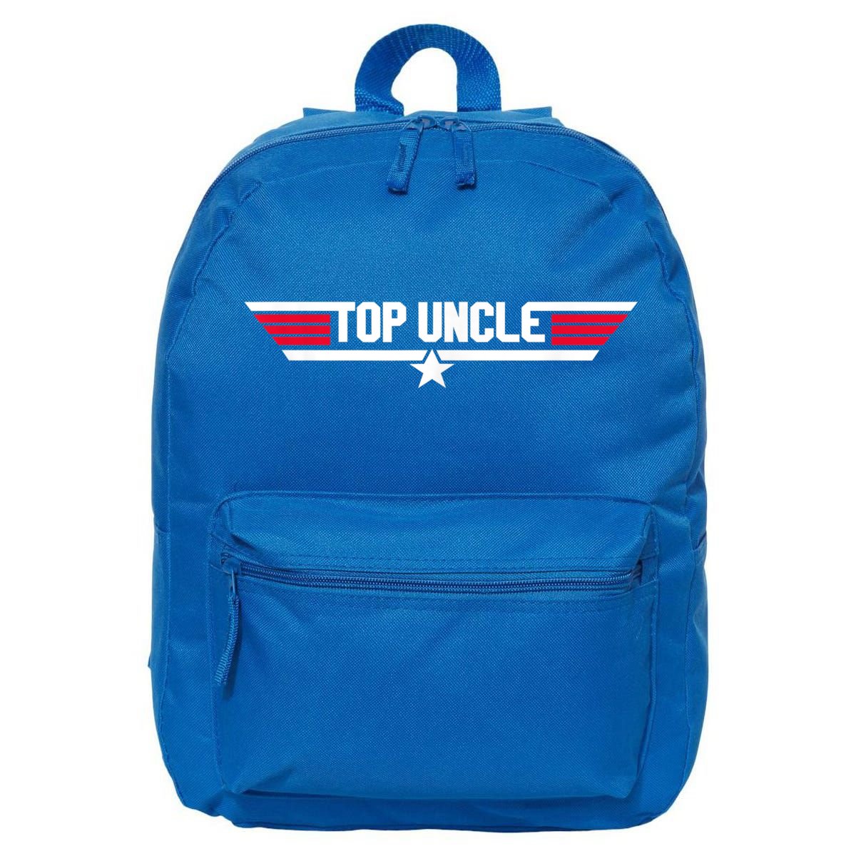 Top Uncle Funny Uncle 80s Father's Day Gift 16 in Basic Backpack
