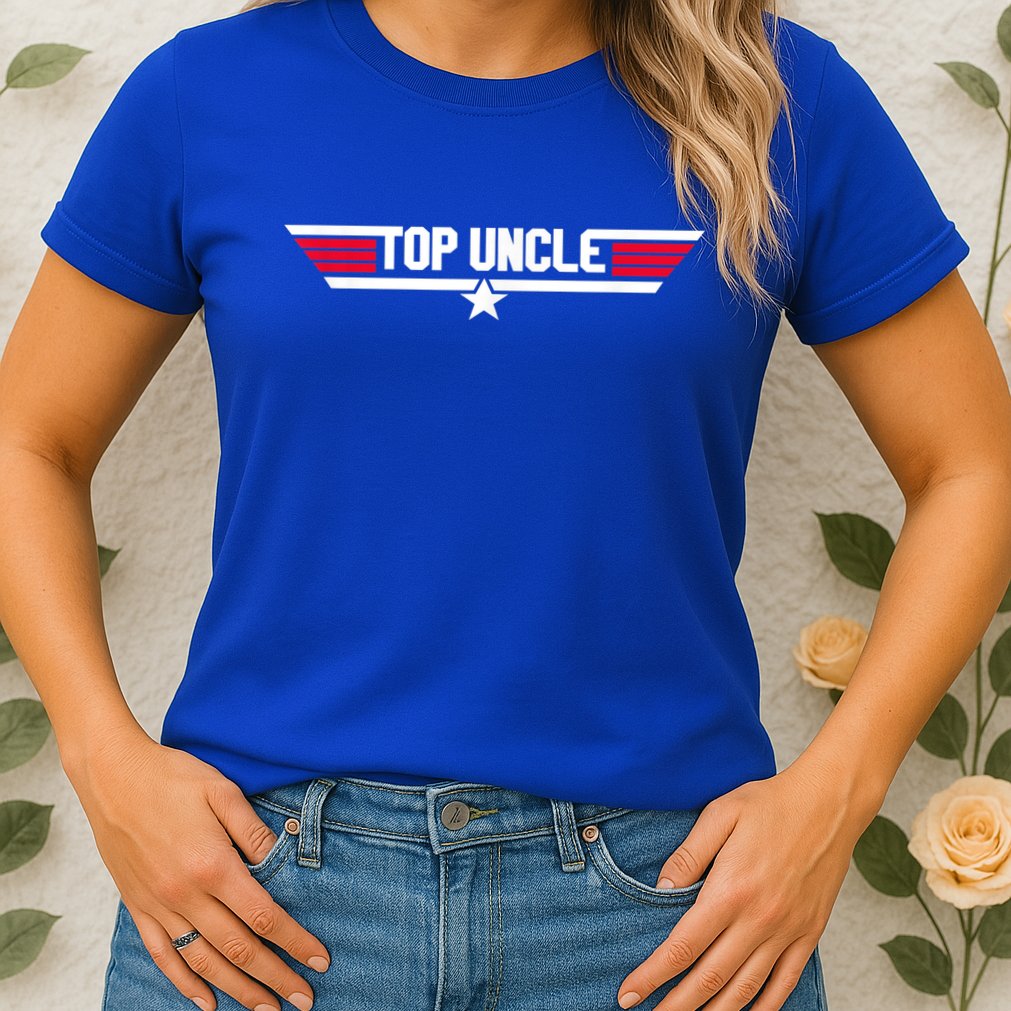 Top Uncle Funny Uncle 80s Father's Day Gift Womens T-Shirt