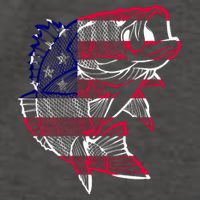Transparent USA Fish Flag Vector Backpack