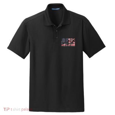 Triathlon Usa Flag Triathlete Athlete Sports Swim Run Bike Dry Zone Grid Polo