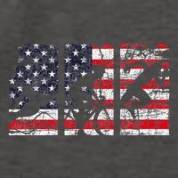 Triathlon Usa Flag Triathlete Athlete Sports Swim Run Bike Vector Backpack