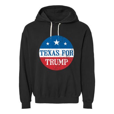 Texas Usa Flag Vote For Donald Pro Trump Republican Garment-Dyed Fleece Hoodie