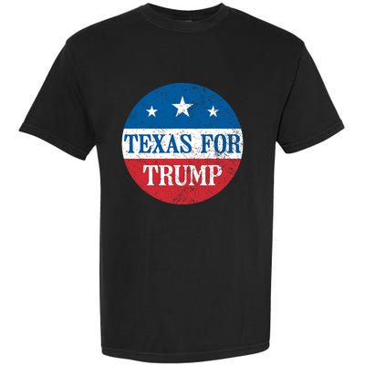 Texas Usa Flag Vote For Donald Pro Trump Republican Garment-Dyed Heavyweight T-Shirt