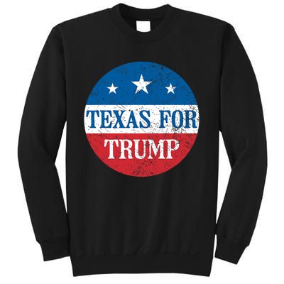 Texas Usa Flag Vote For Donald Pro Trump Republican Sweatshirt