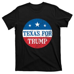 Texas Usa Flag Vote For Donald Pro Trump Republican T-Shirt