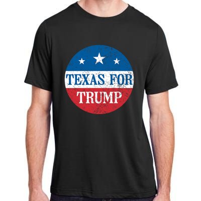 Texas Usa Flag Vote For Donald Pro Trump Republican Adult ChromaSoft Performance T-Shirt