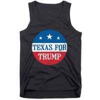 Texas Usa Flag Vote For Donald Pro Trump Republican Tank Top