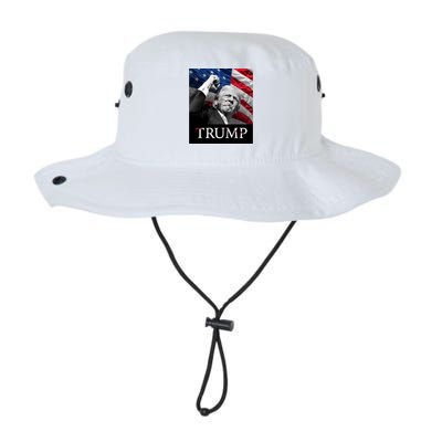 Trump Us Flag Donald Trump Election Rally Shooting 2024 Legacy Cool Fit Booney Bucket Hat