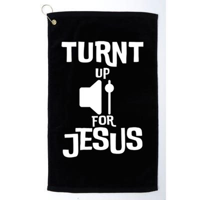 Turn Up For Jesus Golf Towel