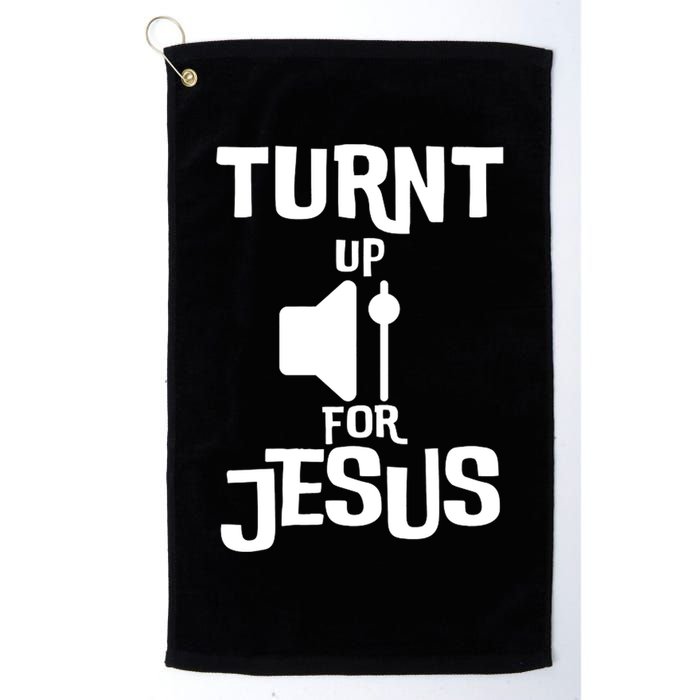Turn Up For Jesus Golf Towel