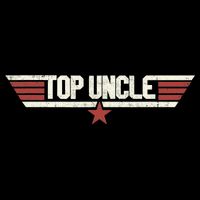 Top Uncle Funny Vintage 80's Uncle 80s 1980 Tall T-Shirt