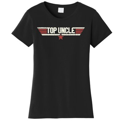 Top Uncle Funny Vintage 80's Uncle 80s 1980 Women's T-Shirt