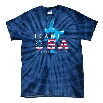 TEAM USA Figure Skating WInter Games Tie-Dye T-Shirt