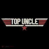 Top Uncle Funny Vintage 80's Gift Uncle 80s 1980 Baby Bodysuit