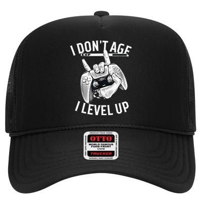 The Ultimate Giftidea For Gamers High Crown Mesh Back Trucker Hat