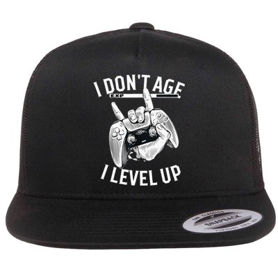 The Ultimate Giftidea For Gamers Flat Bill Trucker Hat