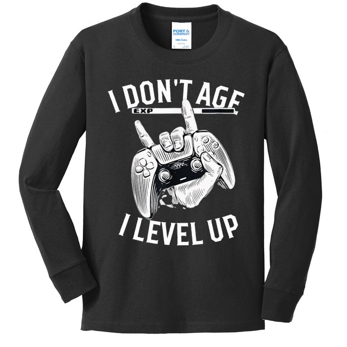 The Ultimate Giftidea For Gamers Kids Long Sleeve Shirt