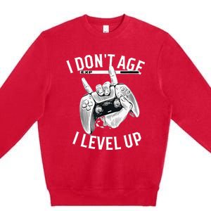 The Ultimate Giftidea For Gamers Premium Crewneck Sweatshirt