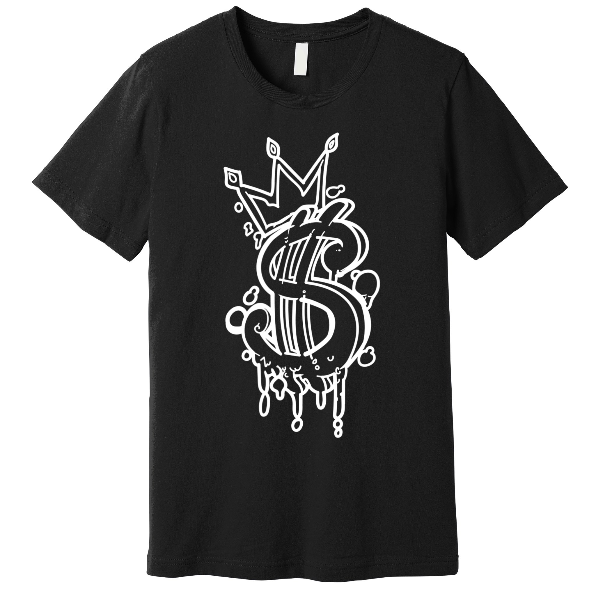 Trendy Urban Graffiti, Streetwear Aesthetic Graphic Premium T-Shirt