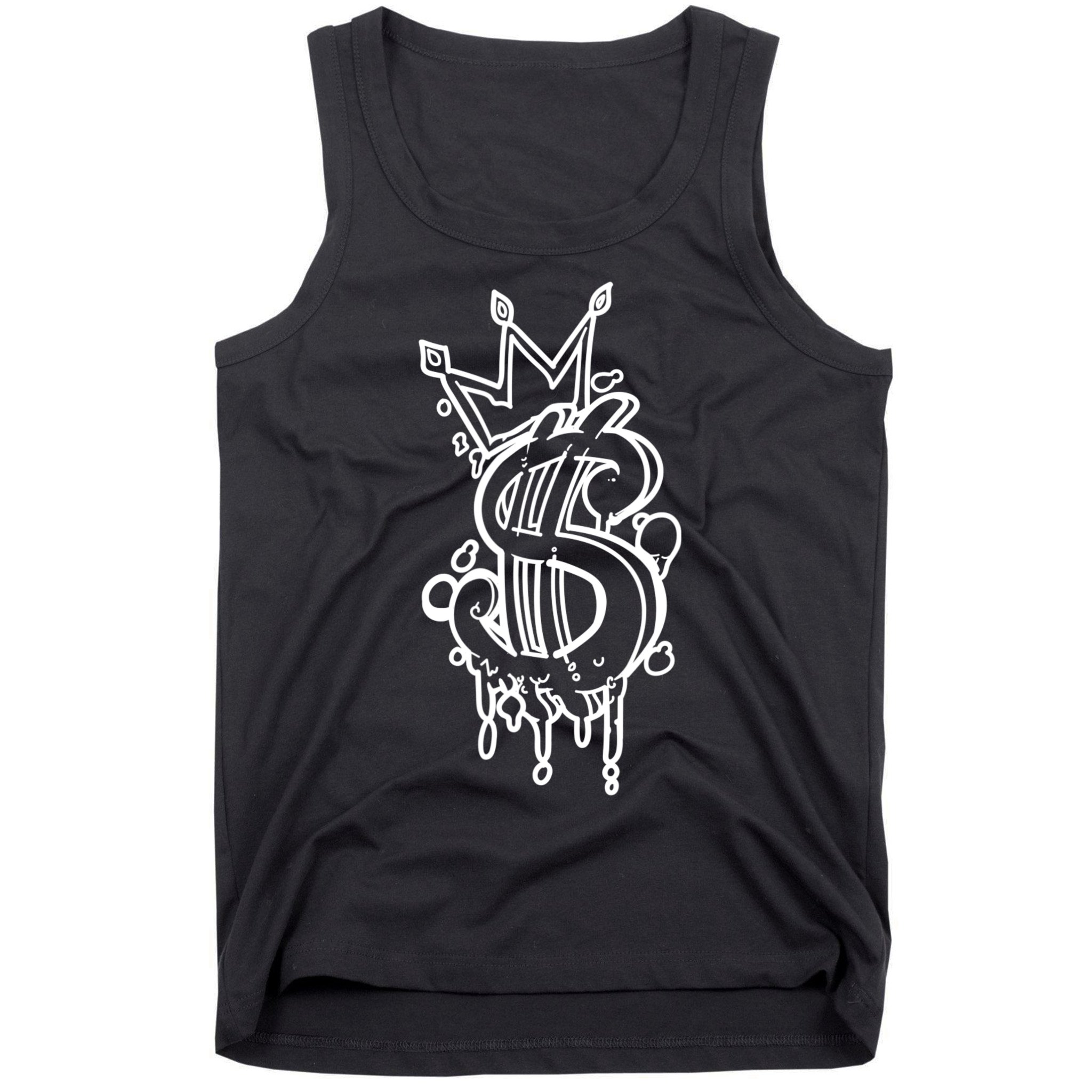 Trendy Urban Graffiti, Streetwear Aesthetic Graphic Tank Top